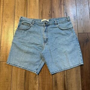 Vintage Faded Glory Relaxed Fit baggy Jean Shorts Jorts‎ size 40